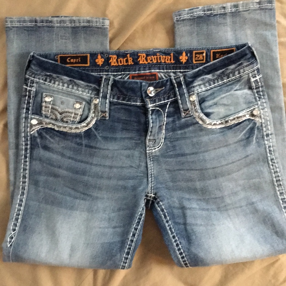 Rock Revival capris
